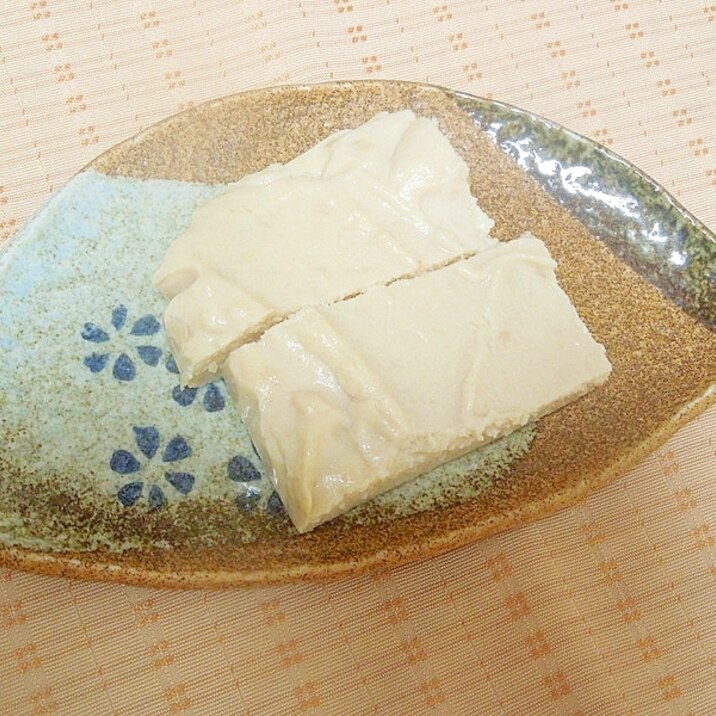 トースターDe絹豆腐のさっぱりチーズケーキ風
